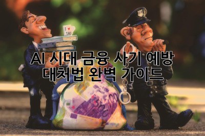 AI 시대, 금융 사기 예방 대처법 완벽 가이드! ✨