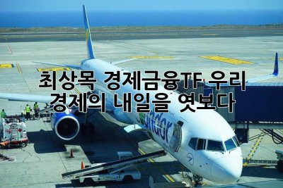 최상목 경제금융TF: 우리 경제의 내일을 엿보다