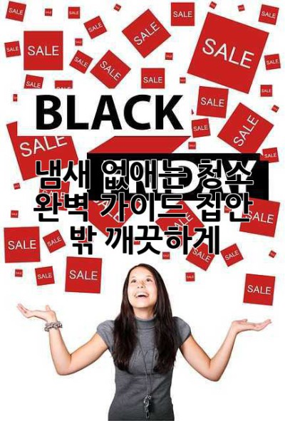 냄새 없애는 청소 완벽 가이드: 집안 밖 깨끗하게!