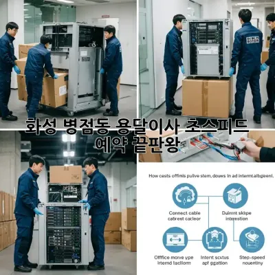 화성 병점동 용달이사, 초스피드 예약 끝판왕!