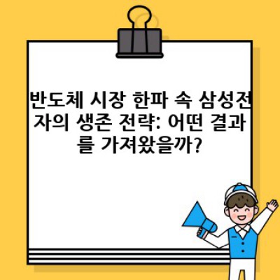 삼성전자 2024년 3분기 실적 발표: 예상치 못한 반전? 핵심 분석과 전망