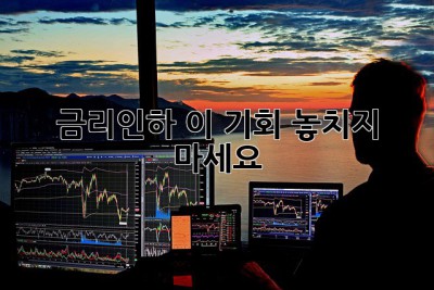 금리인하, 이 기회 놓치지 마세요! 🚀
