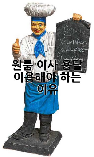 원룸 이사? 용달 이용해야 하는 이유!