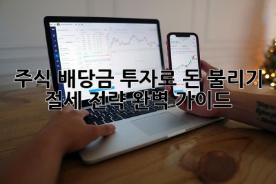 주식 배당금 투자로 돈 불리기💰: 절세 전략 완벽 가이드!