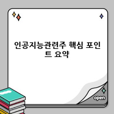 인공지능 관련주 투자 전략: 핵심 기업 및 미래 전망 분석