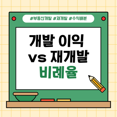 개발 이익 비례율과 재개발 비례율: 개념부터 계산법까지 완벽 정리